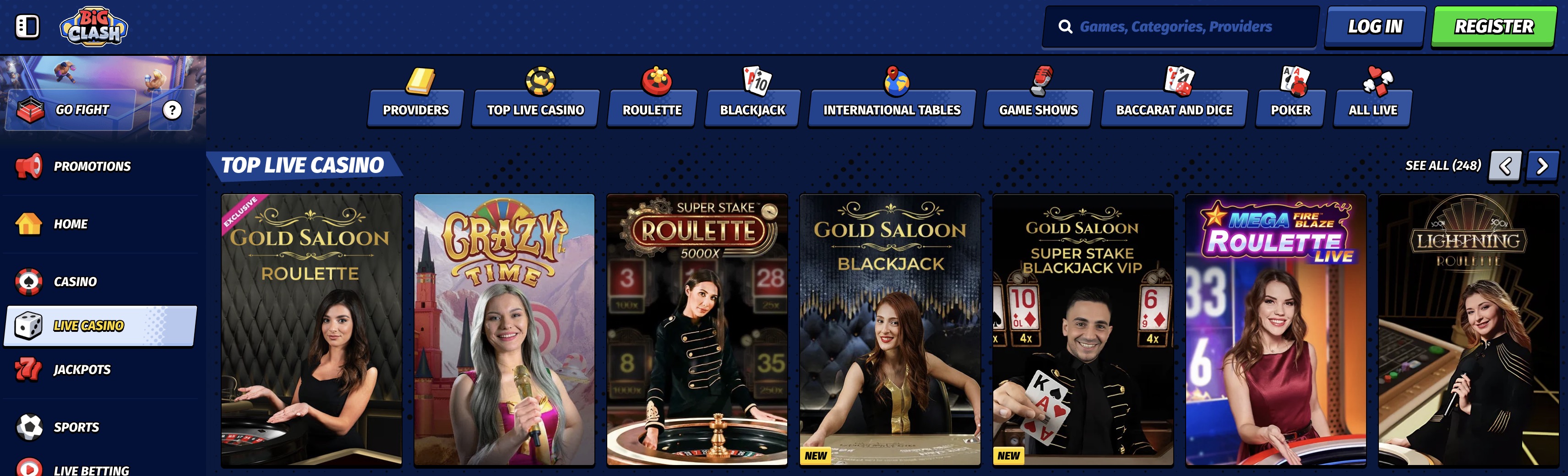 Big Clash Casino