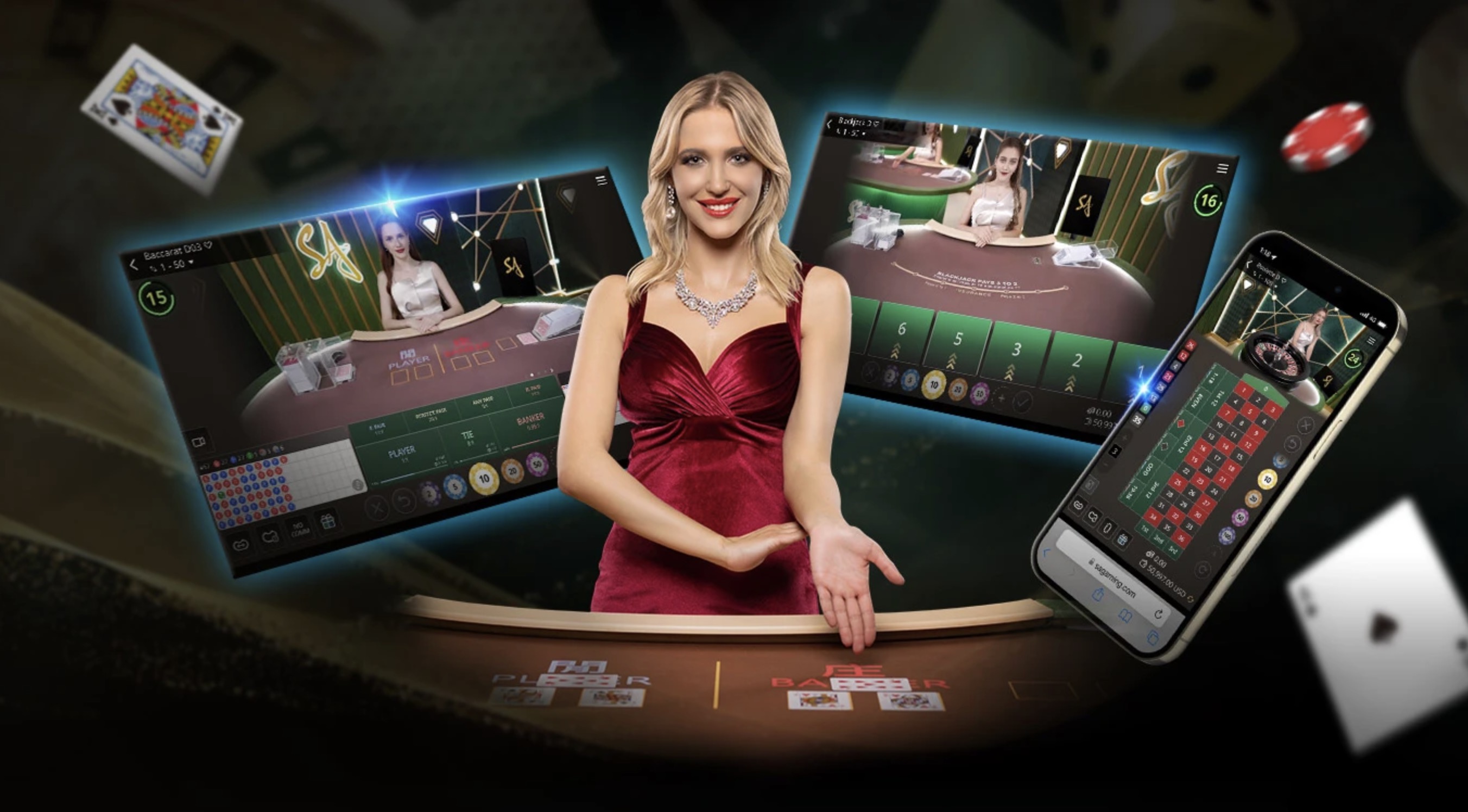 SA Gaming의 다른 라이브 게임