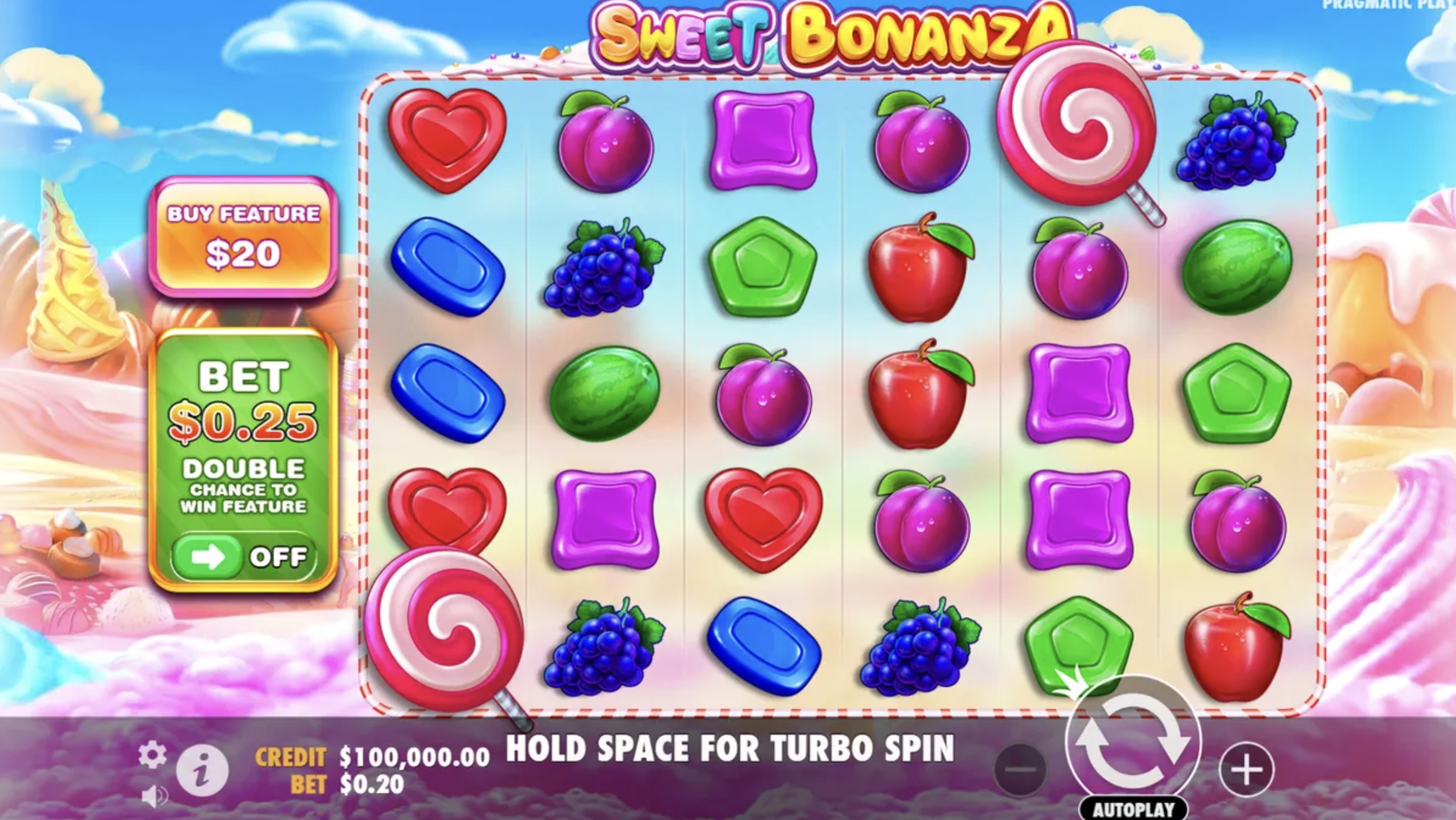 온라인 카지노 플랫폼의 Sweet Bonanza 슬롯